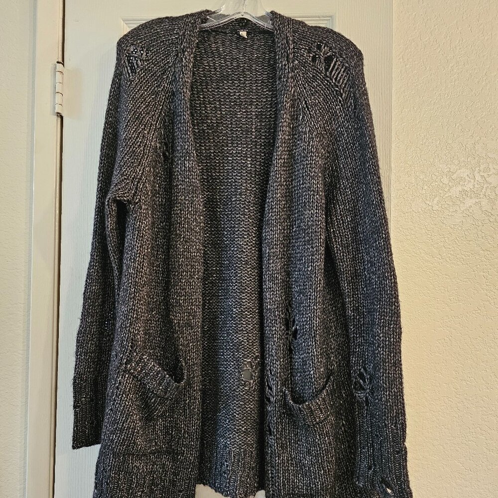 R13 Distressed Cardigan